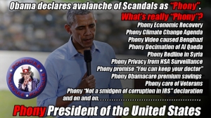 Phony President Obama